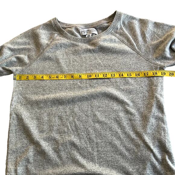 Live Love Lounge Karen Neuburger Sweater Women Small Winter Fall Neutral Minimal - Picture 4 of 8